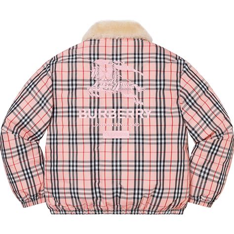 burberry supreme where to buy|supreme x burberry puffer jacket.